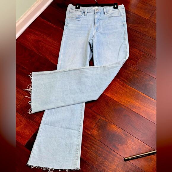 Good American Light Blue Women's Straight Leg Jeans Size 10/30 - Picture 6 of 10